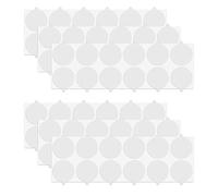 300pcs Clear Double Sided Adhesive Dots, 1inch Strong-Adhesion Transparent Adhesive Dot Wax Seal Stickers Round Removable Sticky Dots Sticky Pads for DIY Craft Home Office Supplies