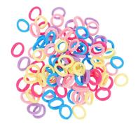 300pcs Cloth Hair Ties for Girls Children High Elasticity