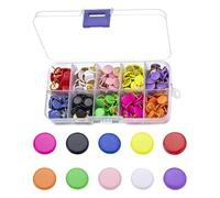 300Pcs Colorful Drawing Pins,Plastic Round Head Thumb Tacks Push Pins for Cork Board Bulletin Notice,Map for Wall Hanging Photo Office Desk Organization,Multicolor Pin Board with Storage Box