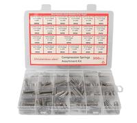 300Pcs Compression Springs Assortment Kit,304 Stainless Steel Small Springs with Storage Case,23 Different Sizes Metal Spiral Spring for DIY, Home, Automotive Repairs