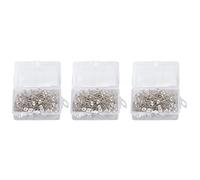 300pcs Decorative Transparent Diamond Push Pins for Cork Boards