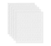 300Pcs Double Sided Adhesive Dots, 13 x 8mm Round Removable Nano Sticky Dots for Photos and Home Decor, Clear Trace and Water Resistant