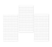 300pcs Double Sided Adhesive Dots with Pull Tabs, 0.51x0.35in/1.3x0.9cm Removable Acrylic Sticky Tack Waterproof Mounting Putty for Photos Posters Festival Decorations (Clear)