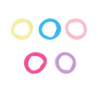 300pcs Elastic Hair Ties Cloth High Elasticity for Little | Practical Hair Stabilizers, Comfortable Cloth Finish, Little Hair Accessories, Everyday Use