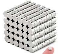 300PCS Extra Strong Neodymium Magnets 4x2mm, Small Round Mini Magnets for Magnetic Boards, Refrigerators, Whiteboards, Crafts, Bulletin Boards, Kitchens, DIY Projects, and Office Use