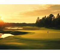 300pcs Golf Course Art Puzzle for Adults and Teens Jigsaw Puzzle for Home Decoration Toys and Games,