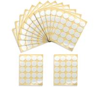 300Pcs Heat Resistance Wick Foam Stickers Durable Sponge Candle Stickers Double-Sided Candle Stickers Adhere Steady in Hot Candle Wick Stickers