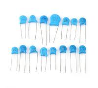 300pcs High Voltage Capacitor KitElectronic Capacitor Ceramic Capacitor Kit，15 Values High Voltage Ceramic Capacitors Assortment Assorted Kit Component