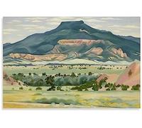 300pcs Jigsaw Puzzle for Adults Georgia O'Keeffe My Front Yard, Summer Art Posters Wall Art Poster Scroll Canvas Painting Picture Living Room Decor Home Framed/Unframedch