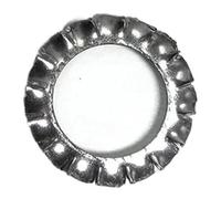 300Pcs Lock Washers, M2.5-M12 Set | External toothed star gasket, DIN6798, hardware for fastening