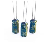 300pcs/lot 2.2UF 400V 2.2UF aluminum electrolytic capacitor size 6 * 12 S102 20% BIANMTSW