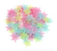 300Pcs Luminous Stars Wall Stickers, Multicolor Home Wall Ceiling Glow in The Dark Stars Stickers for Celling for Childrens Rooms, Baby, Children Bedroom