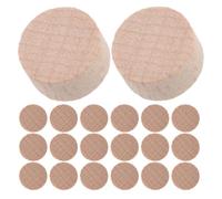 300pcs Mini Unfinished Round Wood Circles for Beginners, 0.4 Inch | Khaki Wood, Smooth Grain Finish, Easy to Paint, Glue, String, Festive Gift for Family Crafting Workshop