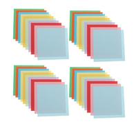 300pcs Origami Paper Pack 17x17cm Mixed Colors | Smooth Cardstock Finish, Holds Creases Well, Suitable for Drawing Notes, Classroom Crafts and Cards