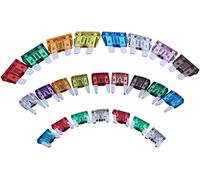 300Pcs Profile Mini Small Size Blade Car Fuse Assortment Set for Auto Car Truck 5/7/10/15/20/25/30A Fuse with Box Protected circuits