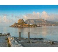 300pcs Puzzle for Adults Jigsaw Puzzles Hard Challenging Difficult Family Cool Large Ancient Ruins The Back Island Greece Puzzles for Adults