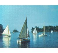 300pcs Puzzle for Adults Jigsaw Puzzles Hard Challenging Difficult Family Cool Large Sailing at Summer Camp Puzzles for Adults