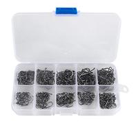 300pcs Saltwater Fishing Hooks Crab Hooks Big Game High-carbon Steel Hooks