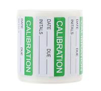 300Pcs Self-Adhesive Calibration Stickers - Quality Control Labels for Equipment Inventory and DIY Use - Self-Laminating Design