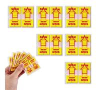 300pcs Sign Here Sticky Tabs for Documents - Yellow Translucent Index Page Markers, Removable Writable Arrow Flags for Office, School, Notebook, Filing & Home Supplies