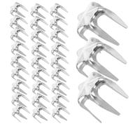 300pcs Silver 5mm Five Pointed Star Nailheads Iron Claw Studs