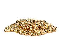 300pcs Small Bells,Jingle Bells,Mini Jingle Bells,Craft Bells with Hole for Birthday Wedding Decorations Jewelry Bracelet Making Crafts(#1)