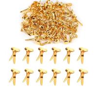300PCS Split Pins, Craft Butterfly Pins, Craft Pin, Paper Fasteners, Panel Pin for Scrapbooking, DIY Crafts, School Projects, Office Documents, Bulletin Boards