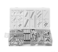 300PCS Spring Assortment with 20 Size Metal Compression and Extension Units for Various Repair Tasks in Automotive and Workshop Settings