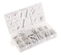 300Pcs Spring Rolls, Stainless Steel Compression and Tension Springs Assortment Kit, Springs Assorted Extension Springs, Extended Compressed Spring Assortment Set, Coil Springs Spiral Springs Kit