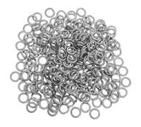 300pcs Stainless Steel M6 Spring Lock Washers Split Ring Fasteners