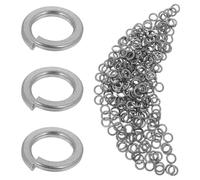 300pcs Stainless Steel Split Lock Washers M6 for Bolts and Nuts