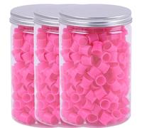 300Pcs Tattoo Ink Cup, Silicone Pigment Cup, Silicone Pigment Disposable Holder, Tattoo Accessories, Small Containers for Eyelash Glue Makeup (3)