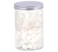 300Pcs Tattoo Ink Cups, Disposable Silicone Ink Caps 0.51x0.47" Food-Grade Silicone Pigment Cup Tattoo Supplies, White..