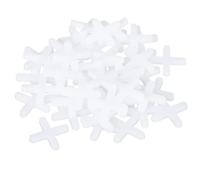 300Pcs Tile Spacers 4mm Wall Floor Tile Plastic Cross Spacer for Ceramic Installation, White