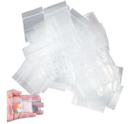 300Pcs Tiny Bags, 1.0x1.4 Inch Clear Tiny Plastic Bags, Perfect for Travel, Storage, Packaging, For Pills