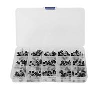 300Pcs Transistor Assortment Kit, Durable and Practical for Electronics Projects, Ideal for Hobbyists and Engineers