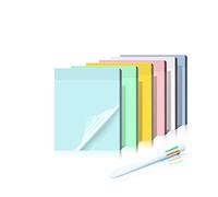 300Pcs Transparent Sticky Notes, Colored Clear Sticky Note Pads 70*95mm Waterproof Translucent Sticky Note Tab, Sticky Note Pad Perfect for Studying, Reading, Learning, Apply to Office, School