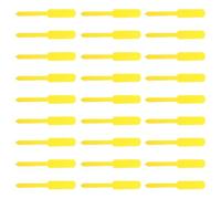 300pcs Waterproof Nursery Garden Marker Tags, Yellow PP