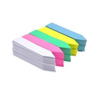 300Pcs Waterproof Plastic Plant Tags Garden Labels Nursery Markers Flower Pots Seedling Tray Tools 10 * 2cm for Vegetables Flowers