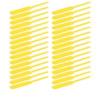 300pcs Yellow Plastic Plant Labels for Outdoor Gardening Blank PP