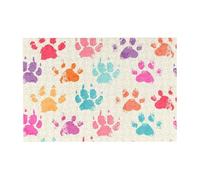 300pcsColorful Dogs Paws Print Puzzles With Packaging Box for Adults-Wooden Jigsaw Puzzle