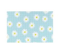 300pcsCute Daisy Flower Florals Blue Puzzles With Packaging Box for Adults-Wooden Jigsaw Puzzle