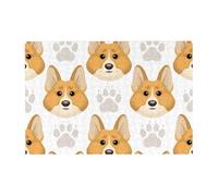 300pcsCute Dog Face Paws Prints Puzzles With Packaging Box for Adults-Wooden Jigsaw Puzzle