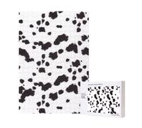 300pcsDalmatian Print Pattern Puzzles With Packaging Box for Adults-Wooden Jigsaw Puzzle