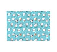 300pcsDental Teeth Blue Puzzles With Packaging Box for Adults-Wooden Jigsaw Puzzle