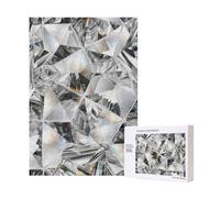 300pcsDiamond Texture Style Crystal Puzzles With Packaging Box for Adults-Wooden Jigsaw Puzzle