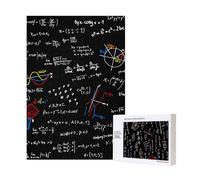 300pcsMath Equation Math Formulas Puzzles With Packaging Box for Adults-Wooden Jigsaw Puzzle