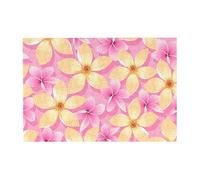 300pcsPink And Orange Tropical Flowers Puzzles With Packaging Box for Adults-Wooden Jigsaw Puzzle