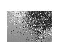 300pcsSparkling Silver Gray Puzzles With Packaging Box for Adults-Wooden Jigsaw Puzzle