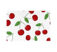 300pcsSweet Cherry Pattern Puzzles With Packaging Box for Adults-Wooden Jigsaw Puzzle